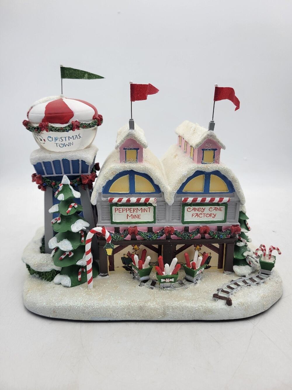 Hawthorne Village Rudolph’s Christmas Peppermint Mine & Candy Cane Factory READ